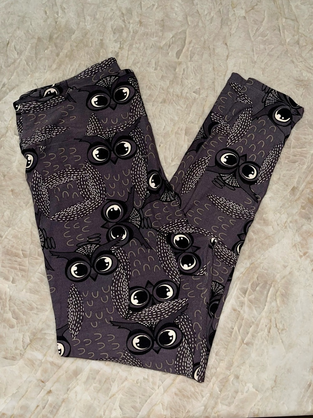 EUC LulaRoe owl leggings sz TC
